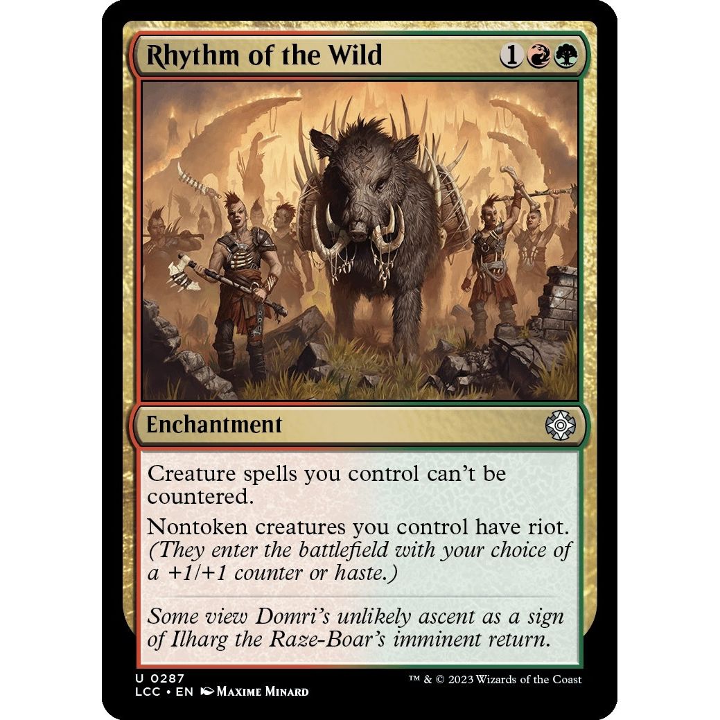 Image for Rhythm of the Wild (287) (LCC) - Magic: The Gathering