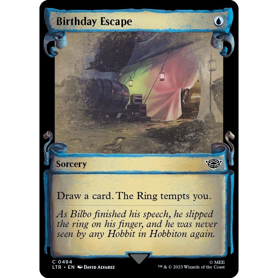 Image for Birthday Escape (Showcase Scrolls) (494) (LTR) - Magic: The Gathering