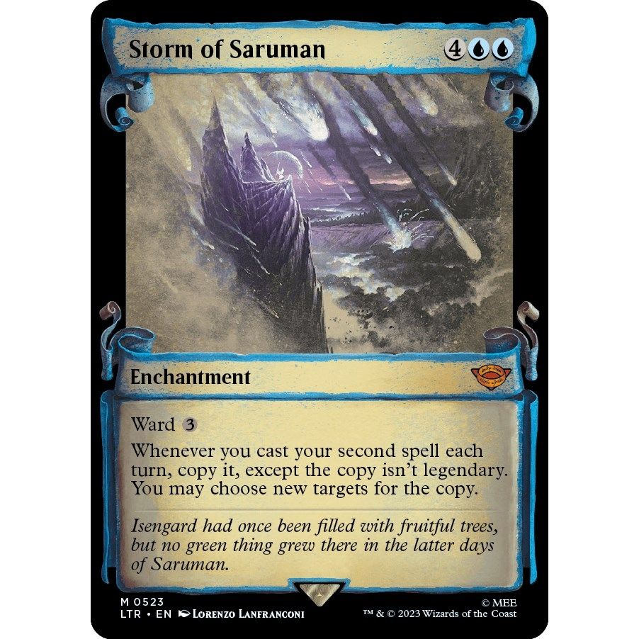 Image for Storm of Saruman (Showcase Scrolls) (523) (LTR) - Magic: The Gathering
