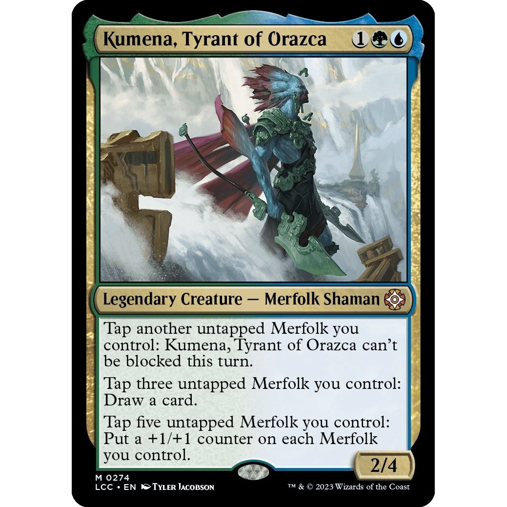 Image for Kumena, Tyrant of Orazca (274) (LCC) - Magic: The Gathering