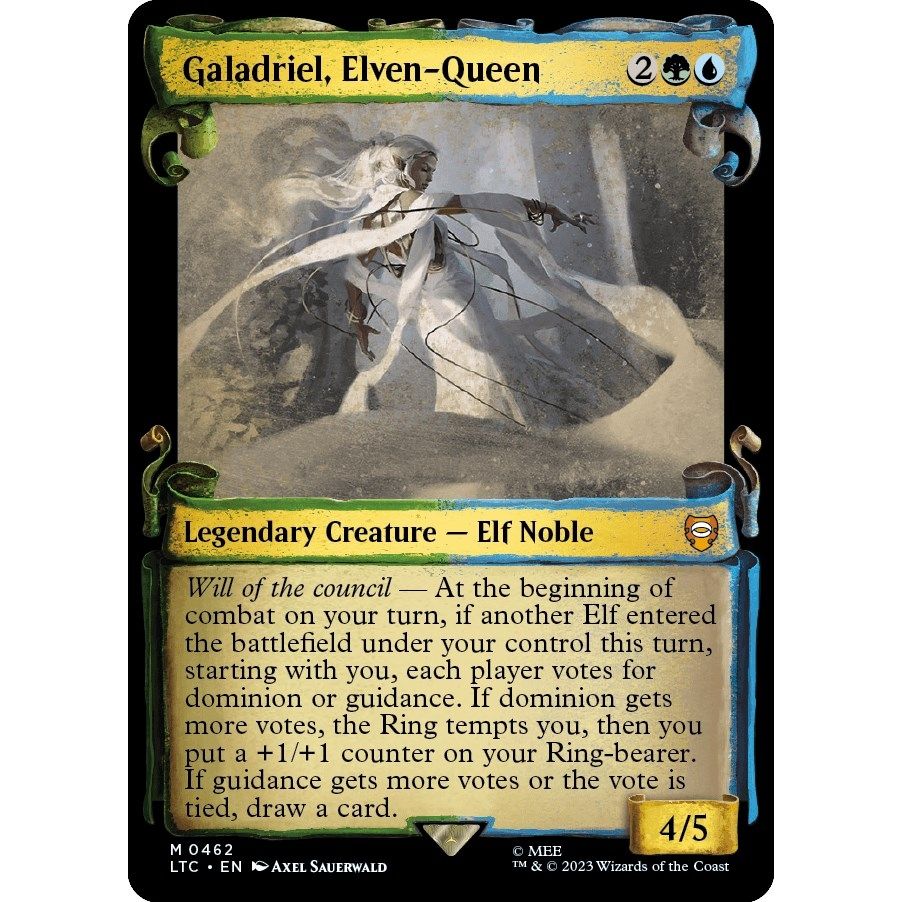 Image for Galadriel, Elven-Queen (Showcase Scrolls) (462) (LTC) - Magic: The Gathering