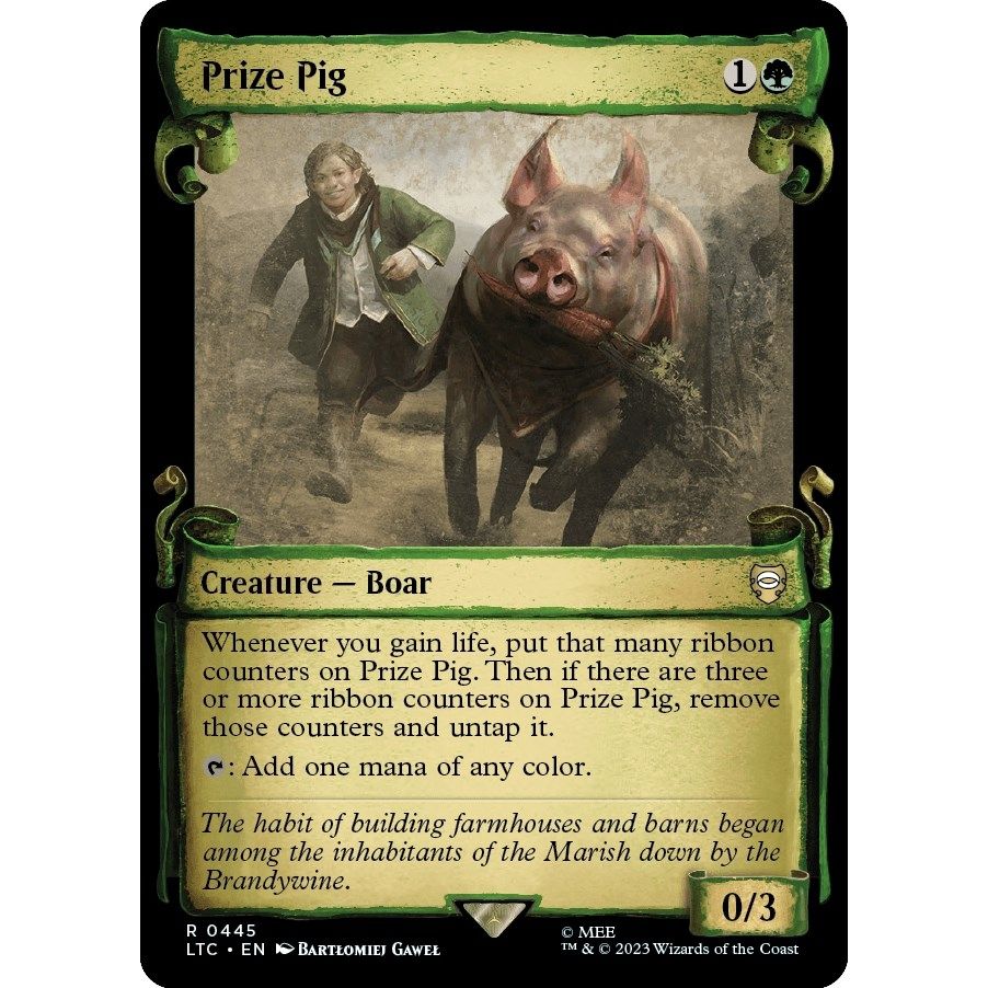 Image for Prize Pig (Showcase Scrolls) (445) (LTC) - Magic: The Gathering