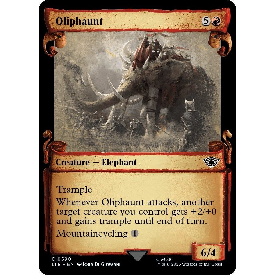 Image for Oliphaunt (Showcase Scrolls) (590) (LTR) - Magic: The Gathering