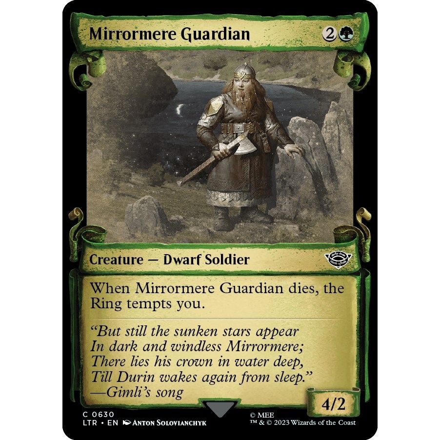 Image for Mirrormere Guardian (Showcase Scrolls) (630) (LTR) - Magic: The Gathering