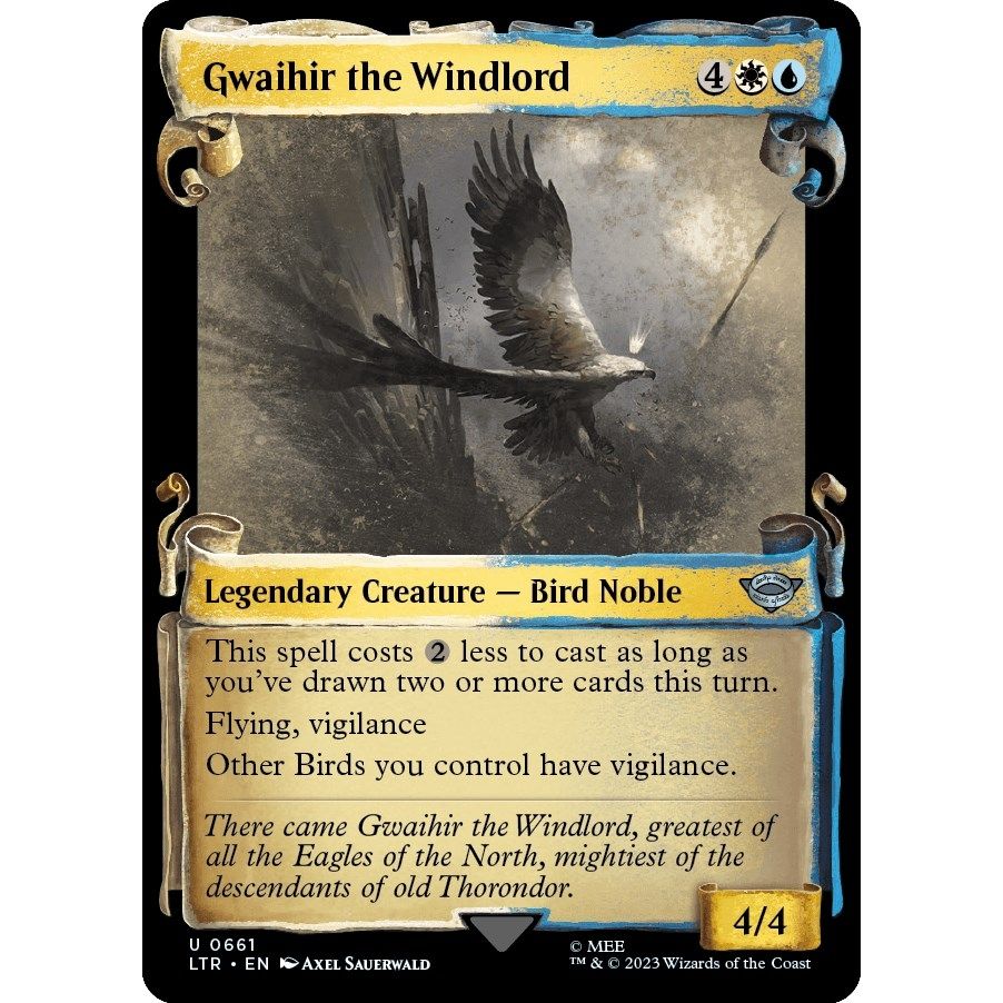 Image for Gwaihir the Windlord (Showcase Scrolls) (661) (LTR) - Magic: The Gathering