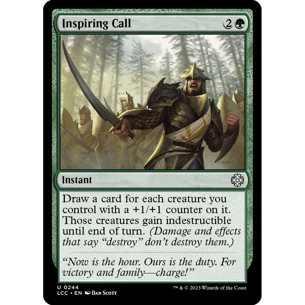 Image for Inspiring Call (244) (LCC) - Magic: The Gathering