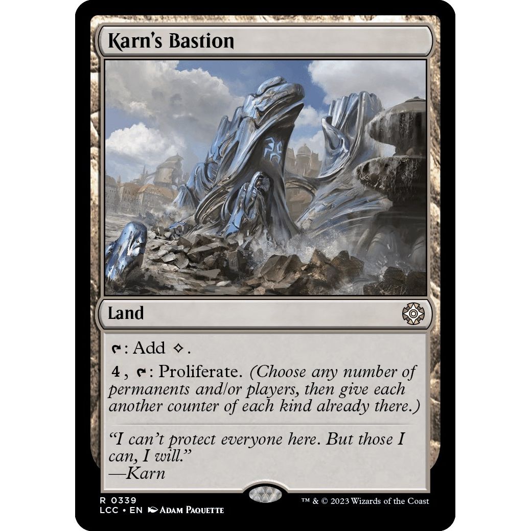 Image for Karn's Bastion (339) (LCC) - Magic: The Gathering