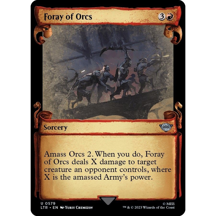Image for Foray of Orcs (Showcase Scrolls) (579) (LTR) - Magic: The Gathering