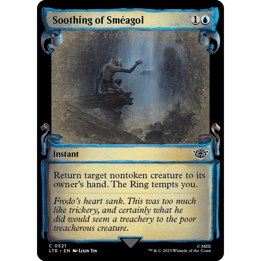 Image for Soothing of Smeagol (Showcase Scrolls) (521) (LTR) - Magic: The Gathering