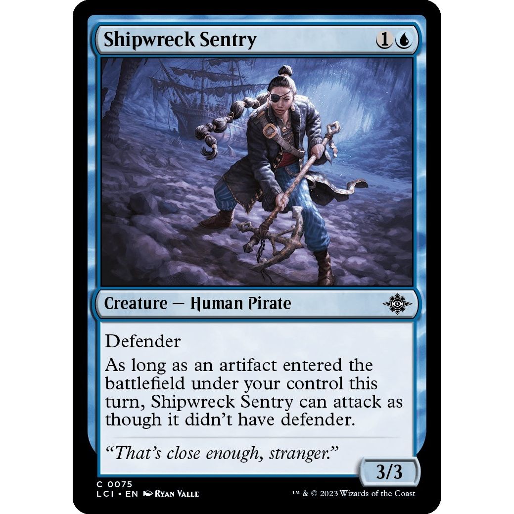 Image for Shipwreck Sentry (75) (LCI) - Magic: The Gathering