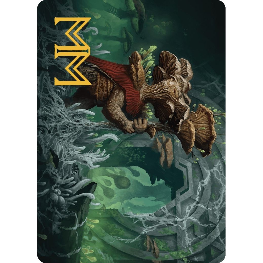 Image for Tendril of the Mycotyrant Art Card (Gold-Stamped Signature) (31) (ASLCI) - Magic: The Gathering