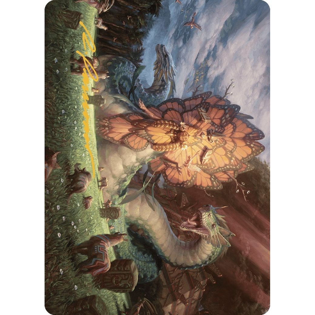 Image for Ojer Kaslem, Deepest Growth Art Card (30/81) (Gold-Stamped Signature) (30) (ASLCI) - Magic: The Gathering