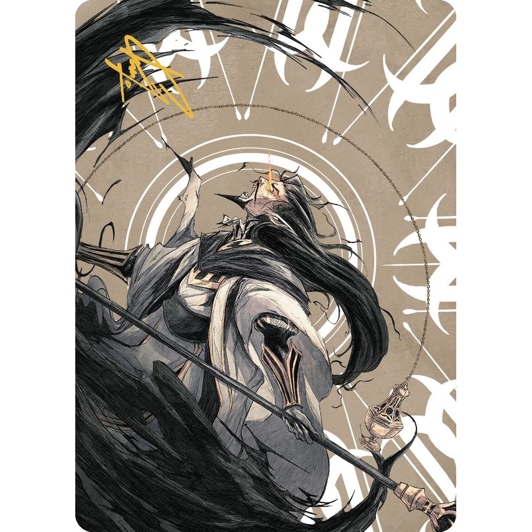 Image for Clavileno, First of the Blessed Art Card (73/81) (Gold-Stamped Signature) (73) (ASLCI) - Magic: The Gathering