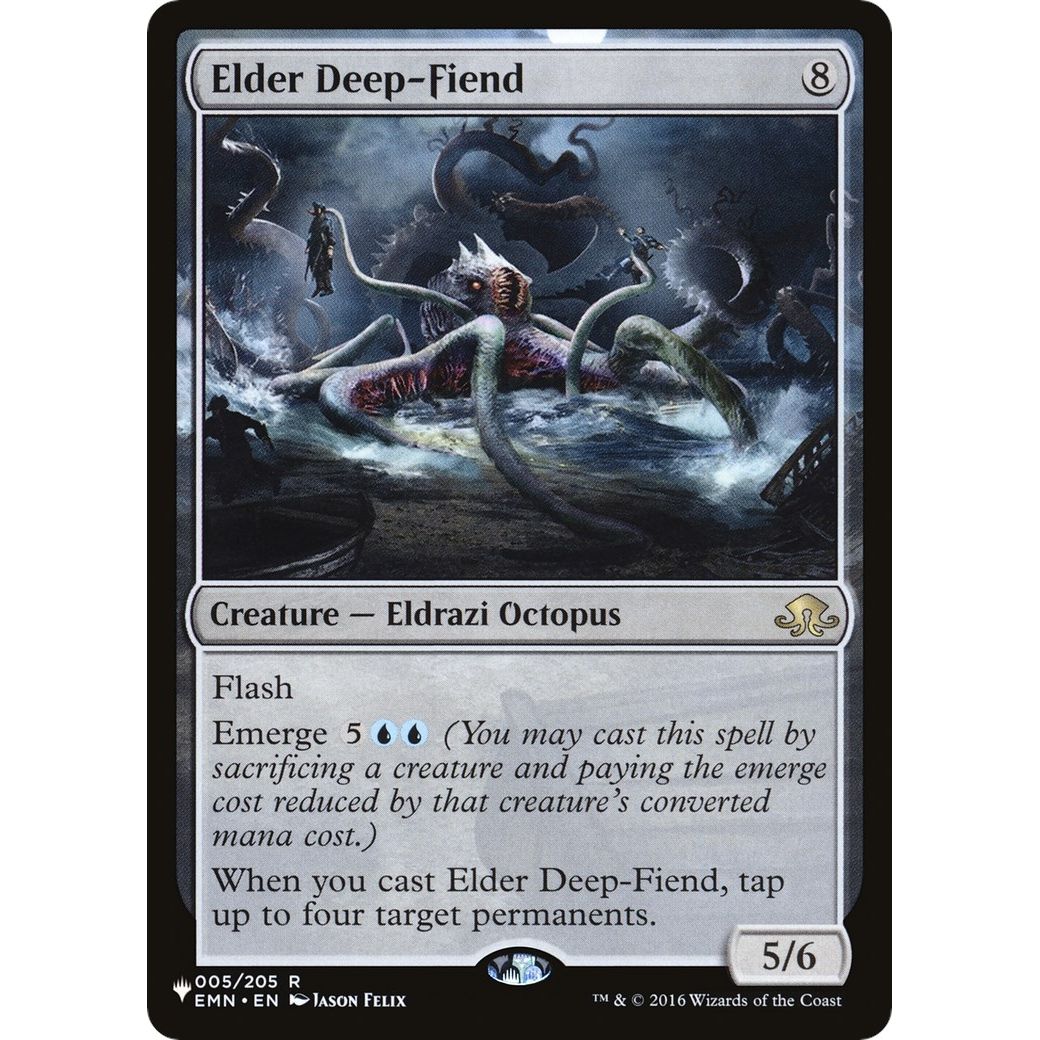 Image for Elder Deep-Fiend (005/205) (LIST) - Magic: The Gathering