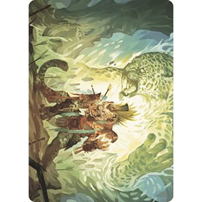 Image for Might of the Ancestors Art Card (2) (ASLCI) - Magic: The Gathering
