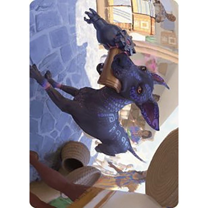 Image for Mischievous Pup Art Card (3) (ASLCI) - Magic: The Gathering