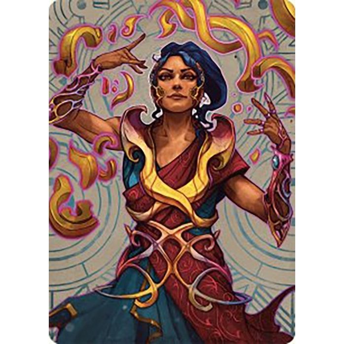 Image for Saheeli, the Sun's Brilliance Art Card (52) (ASLCI) - Magic: The Gathering
