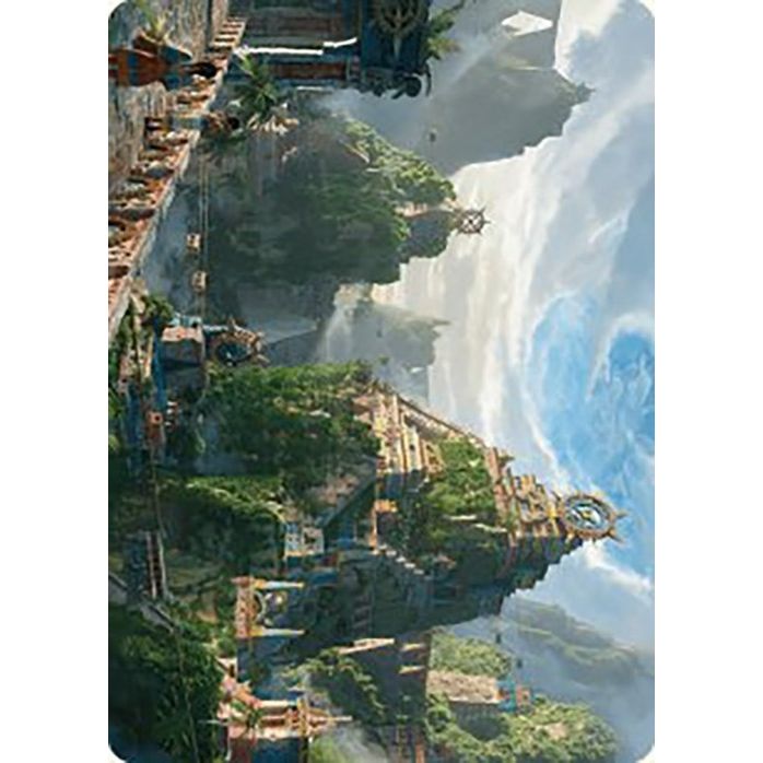 Image for Clifftop Retreat Art Card (81) (ASLCI) - Magic: The Gathering