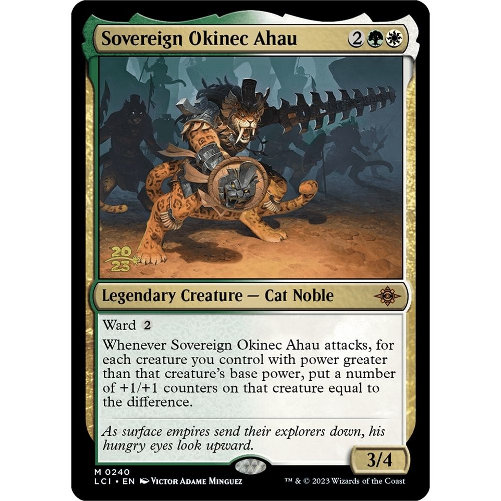 Image for Sovereign Okinec Ahau (240) (PRE) - Magic: The Gathering