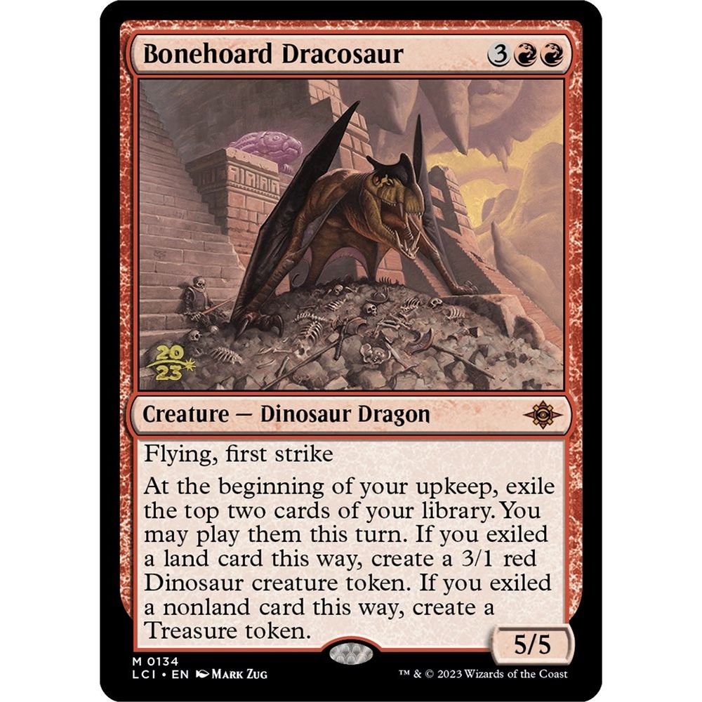 Image for Bonehoard Dracosaur (134) (PRE) - Magic: The Gathering