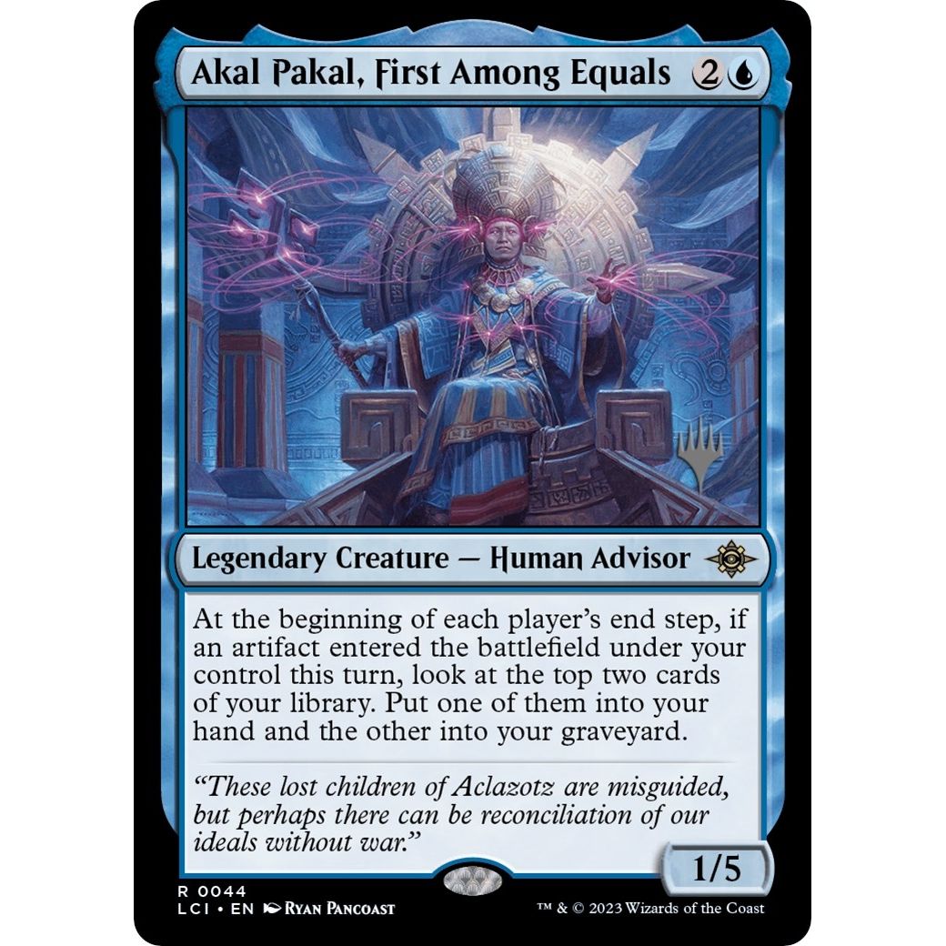 Image for Akal Pakal, First Among Equals (44) (PPLCI) - Magic: The Gathering