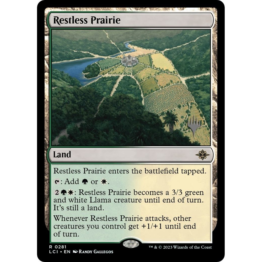 Image for Restless Prairie (281) (PPLCI) - Magic: The Gathering