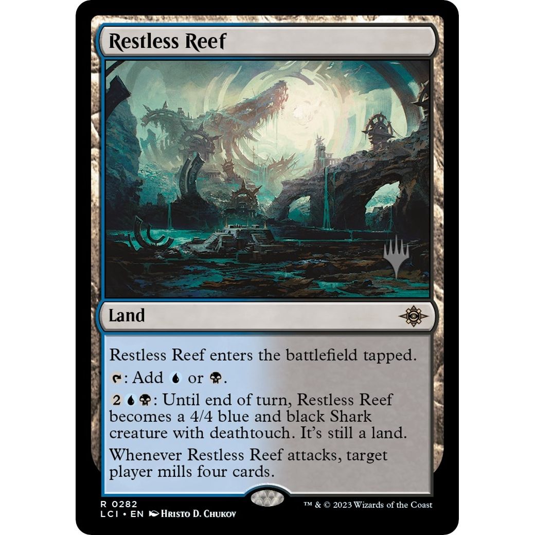 Image for Restless Reef (282) (PPLCI) - Magic: The Gathering