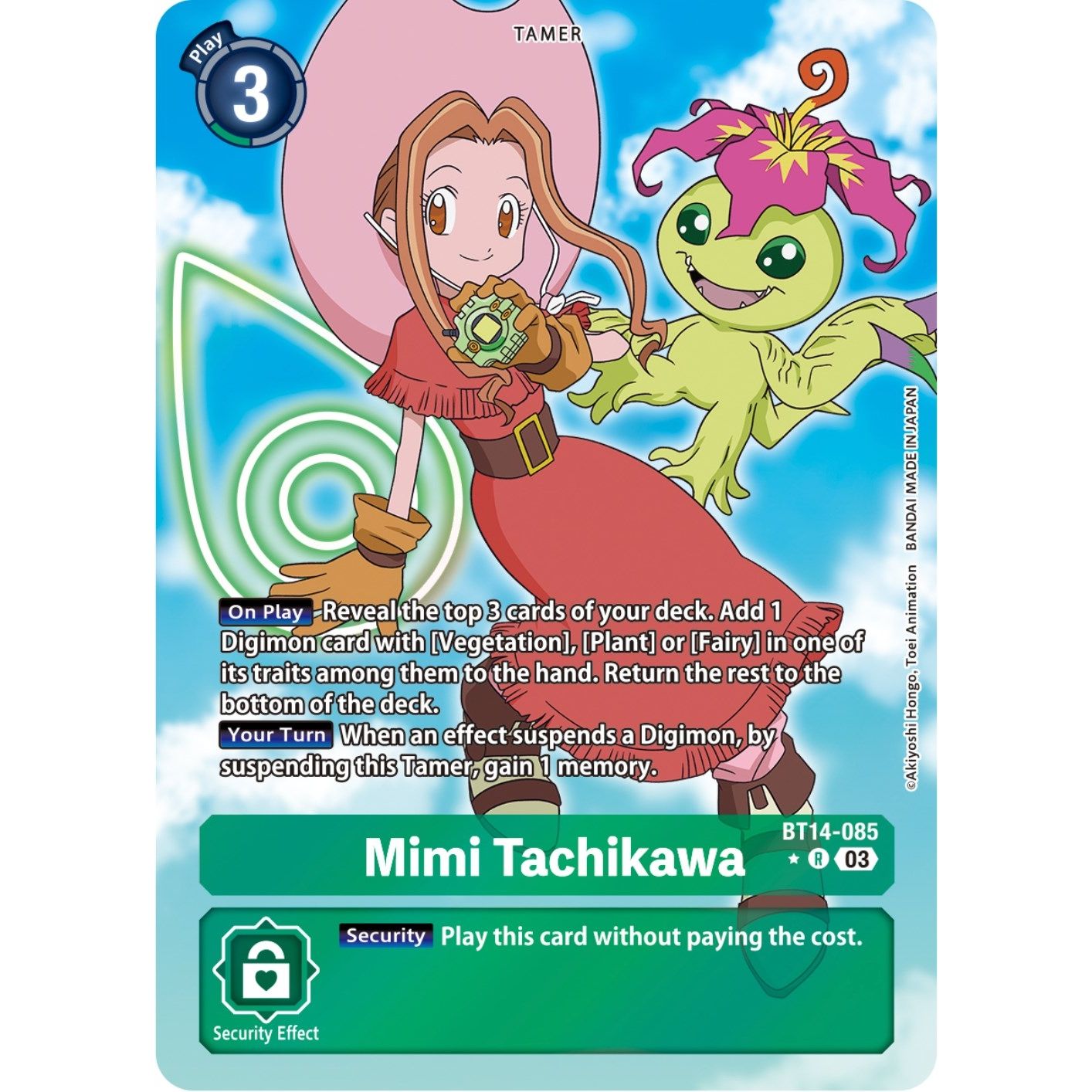 Image for Mimi Tachikawa (Alternate Art) (BT14-085 R) (BT14) - Digimon Card Game