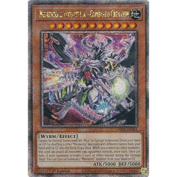 Image for Mementoal Tecuhtlica - Combined Creation (Quarter Century Secret Rare) (VASM-EN001) (VASM) - YuGiOh