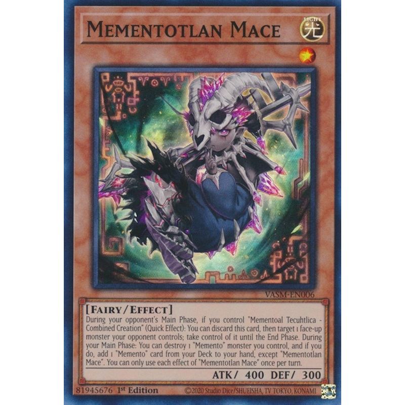 Image for Mementotlan Mace (VASM-EN006) (VASM) - YuGiOh