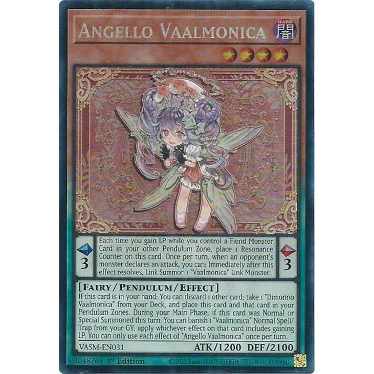 Image for Angello Vaalmonica (CR) (VASM-EN031) (VASM) - YuGiOh