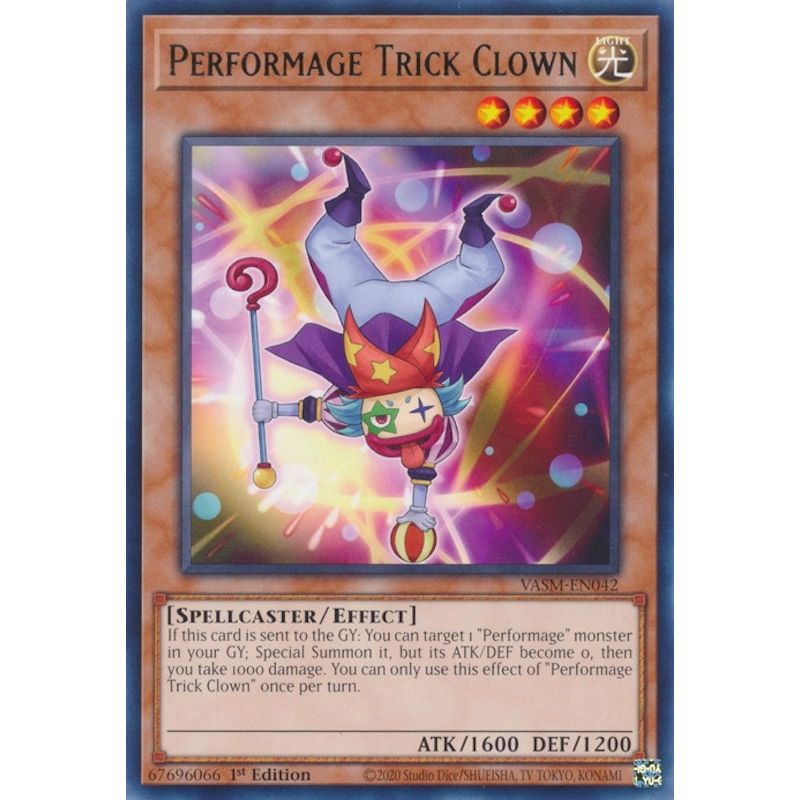 Image for Performage Trick Clown (VASM-EN042) (VASM) - YuGiOh