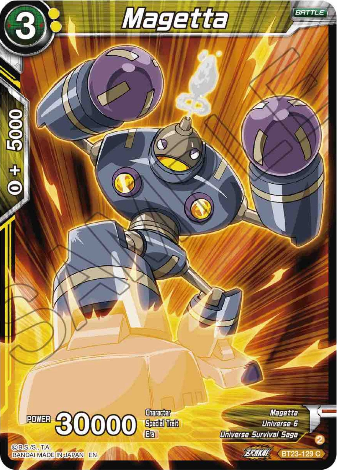 Image for Magetta (BT23-129) (BT23) - Dragon Ball Super: Masters