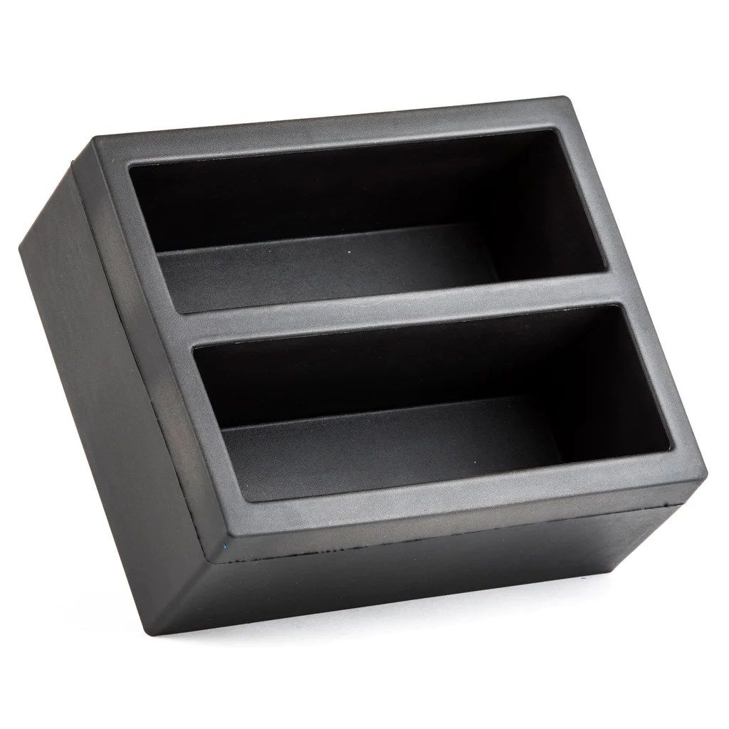 Image for Collectible Card Foam 2-Row Max Capacity Tray - Small (w/ 6 dividers) (Black) - Collectible Storage