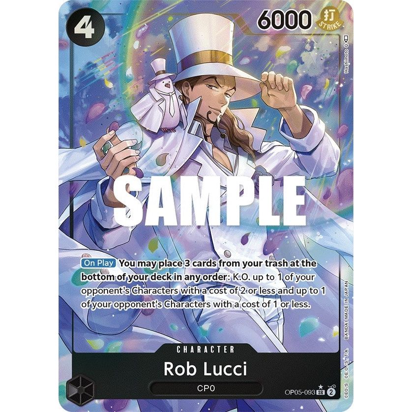 Image for Rob Lucci (093) (Alternate Art) (OP05-093) (OP05) - One Piece Card Game