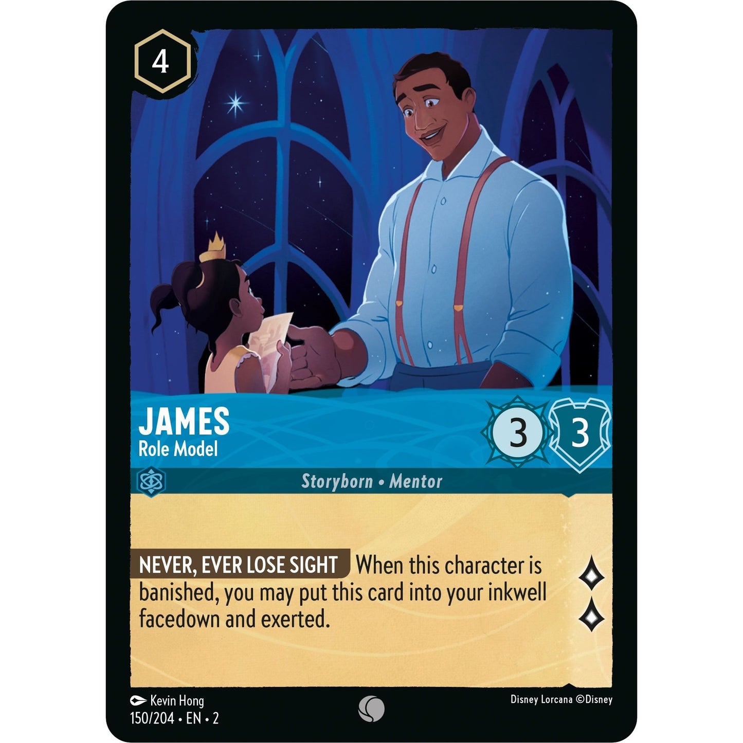 Image for James - Role Model (150/204) (2) - Disney Lorcana