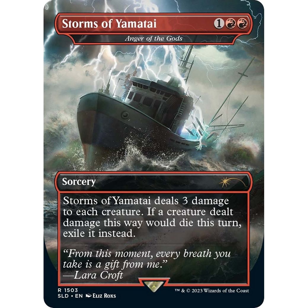 Image for Storms of Yamatai - Anger of the Gods (1503) (SLD) - Magic: The Gathering