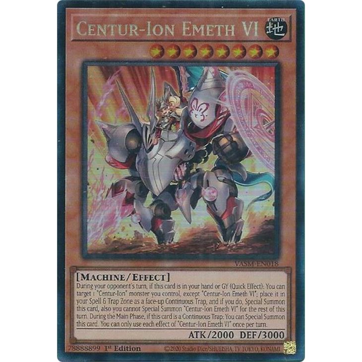 Image for Centur-Ion Emeth VI (CR) (VASM-EN018) (VASM) - YuGiOh
