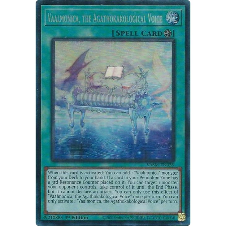 Image for Vaalmonica, the Agathokakological Voice (CR) (VASM-EN035) (VASM) - YuGiOh