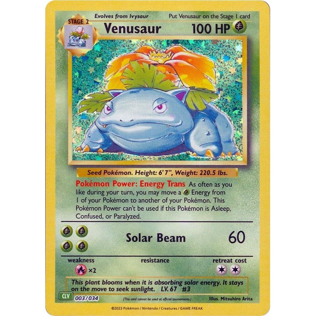 Image for Venusaur (003/034) (CL) - Pokemon