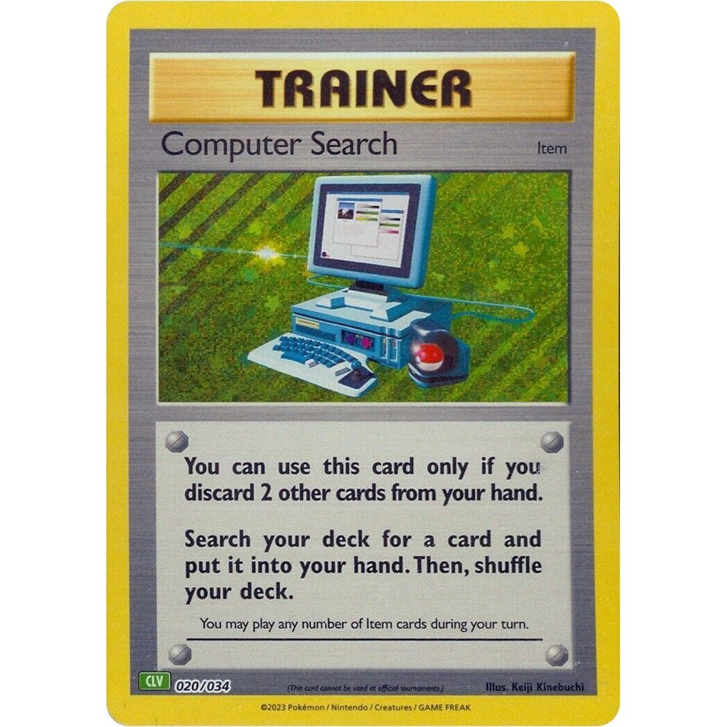 Image for Computer Search (CLV) (020/034) (CL) - Pokemon