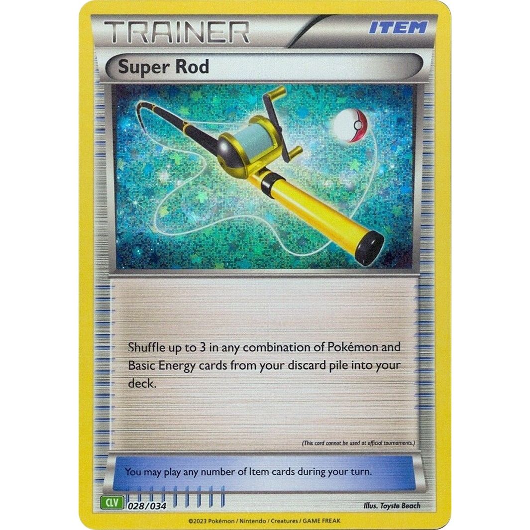 Image for Super Rod (CLV) (028/034) (CL) - Pokemon