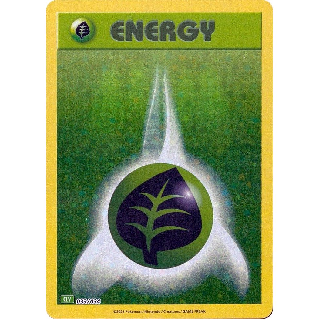 Image for Basic Grass Energy (033/034) (CL) - Pokemon