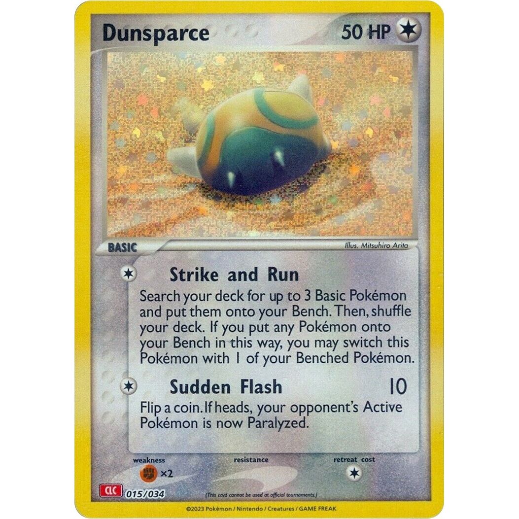 Image for Dunsparce (015/034) (CL) - Pokemon