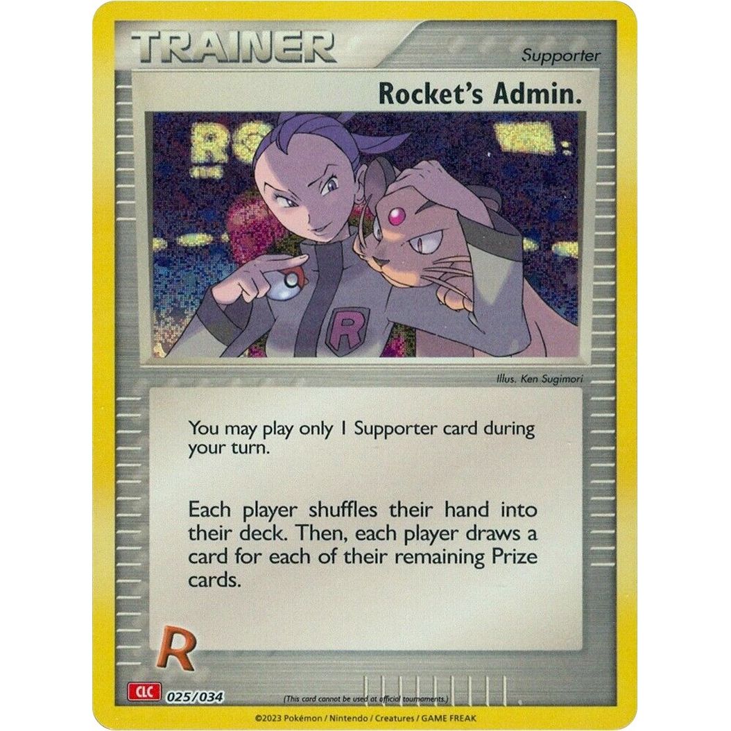 Image for Rocket's Admin. (CLC) (025/034) (CL) - Pokemon