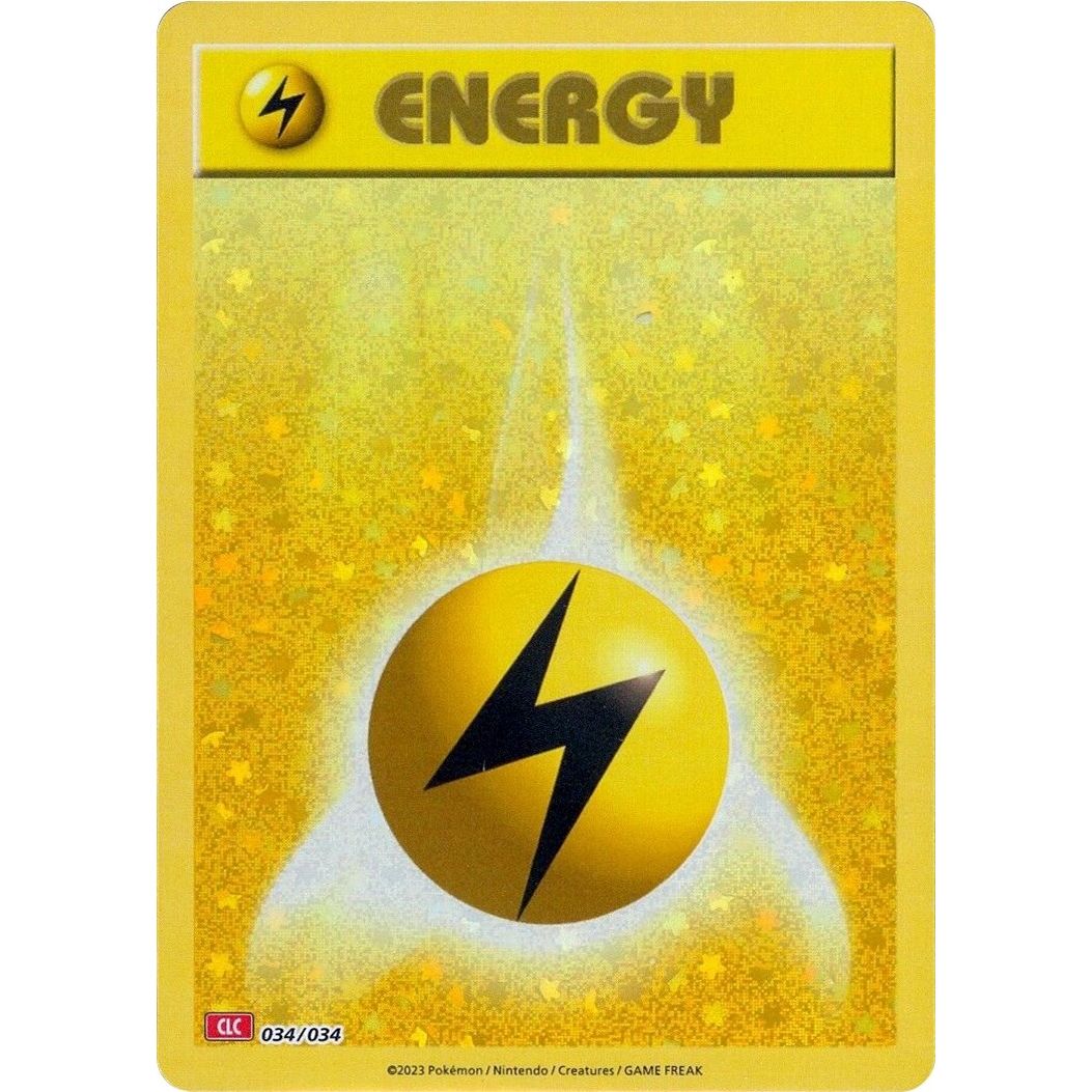 Image for Basic Lightning Energy (034/034) (CL) - Pokemon