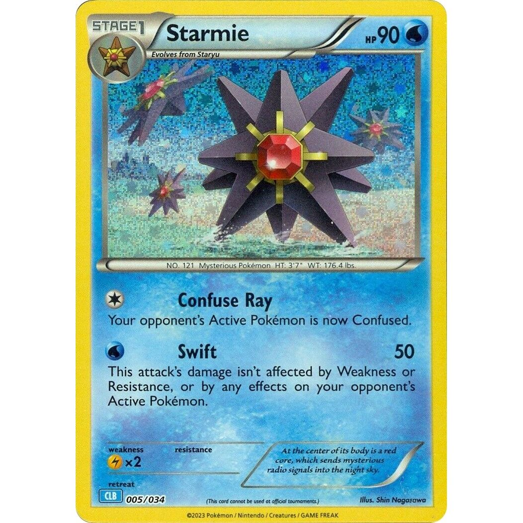 Image for Starmie (005/034) (CL) - Pokemon