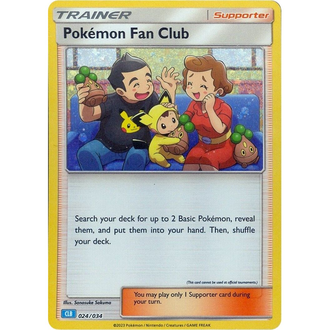 Image for Pokemon Fan Club (CLB) (024/034) (CL) - Pokemon