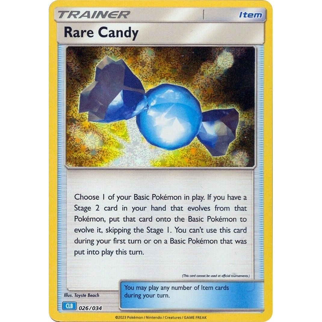 Image for Rare Candy (CLB) (026/034) (CL) - Pokemon