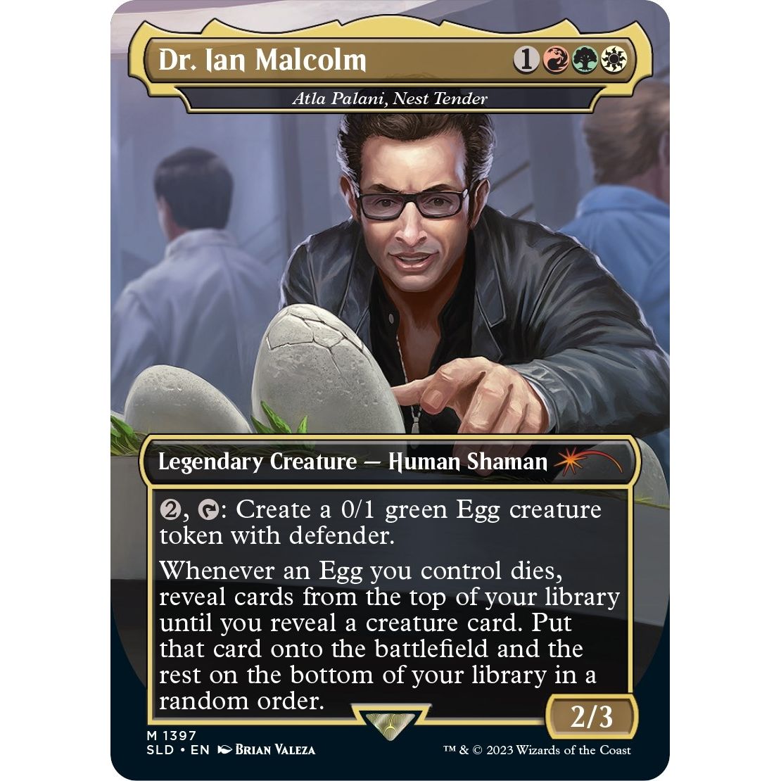Image for Dr. Ian Malcolm - Atla Palani, Nest Tender (1397) (SLD) - Magic: The Gathering